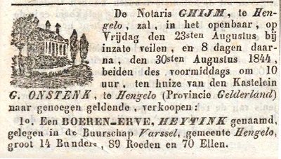 Heytink en Hagenbek 14 08 1844 Arnhemse C